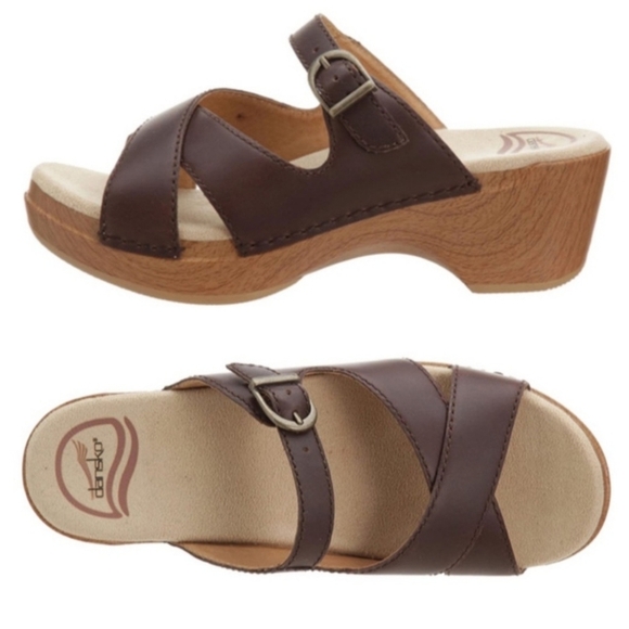 Dansko Shoes - Dansko Sela Clog Slip-on Sandals, Size 41
